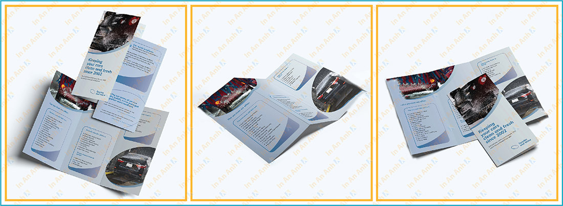 mẫu brochure dịch vụ chăm sóc xe hơi