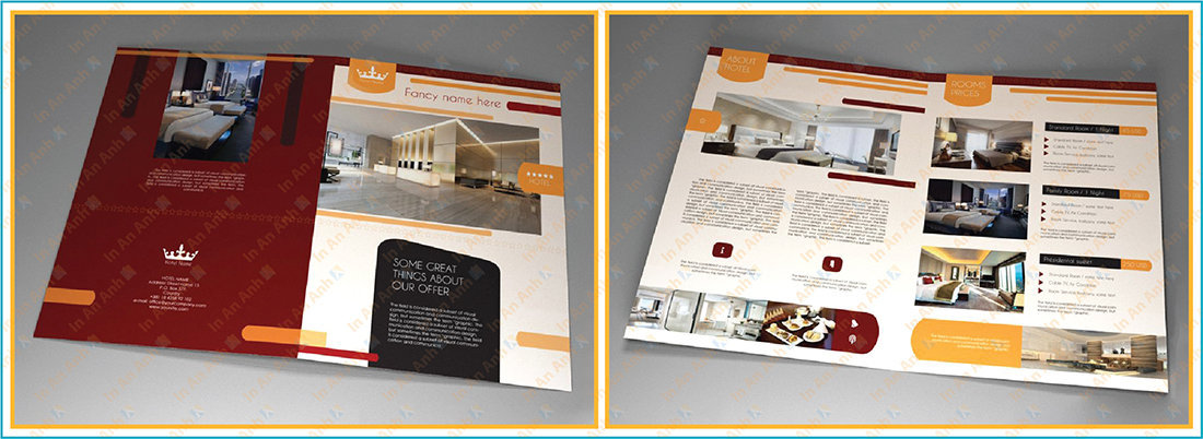 mẫu brochure khách sạn cao cấp