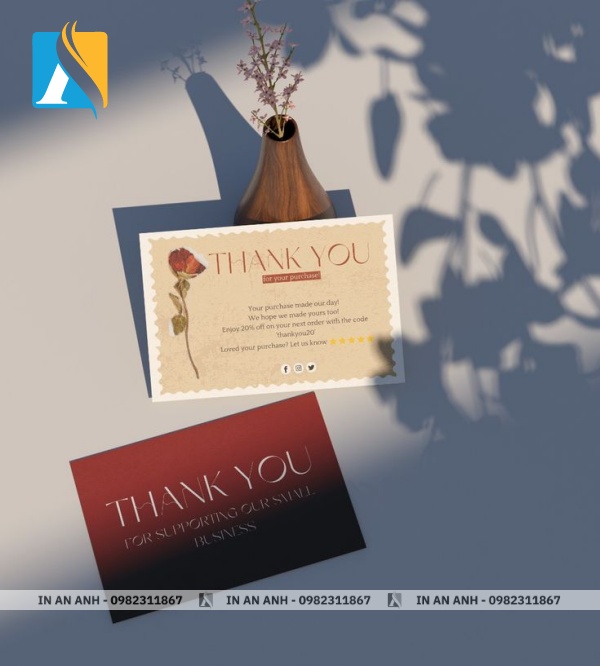 Mẫu card cảm ơn khách hàng 10