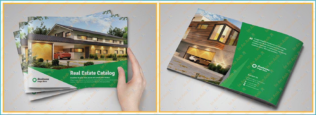 mẫu catalogue dành cho kinh doanh bất động sản