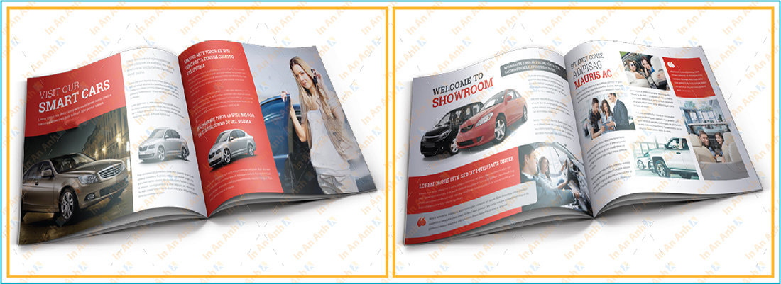 mẫu catalogue quảng cáo ô tô