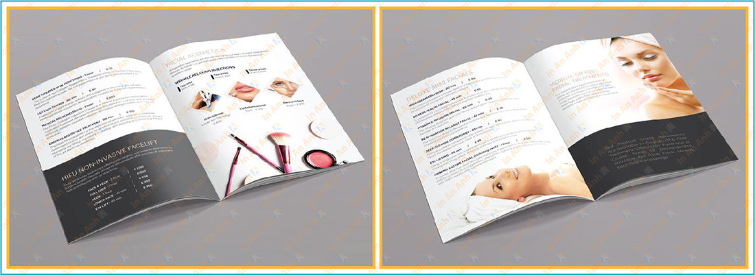 mẫu catalogue spa cao cấp