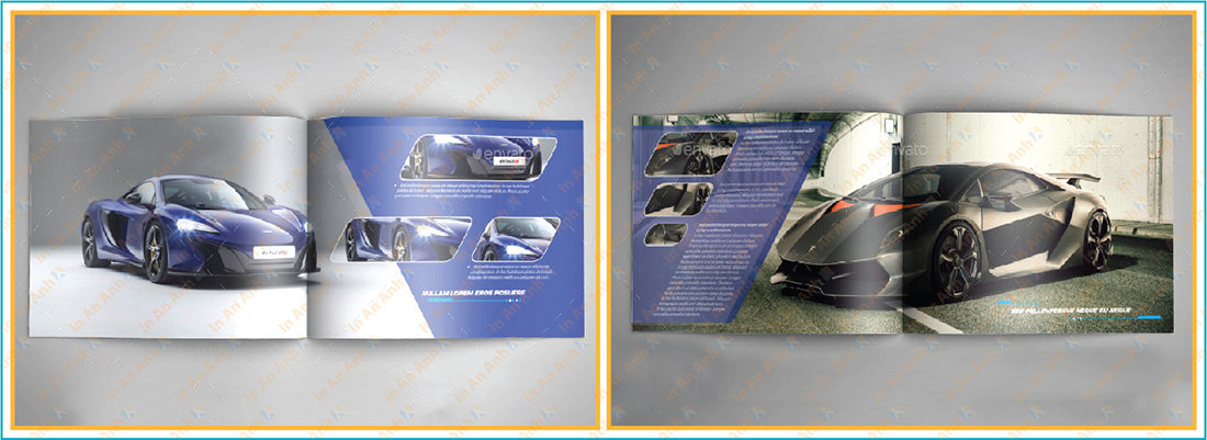 mẫu catalogue xe hơi đẹp