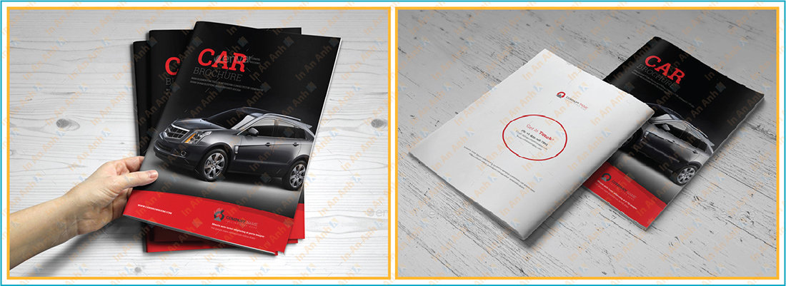 mẫu catalogue xe hơi