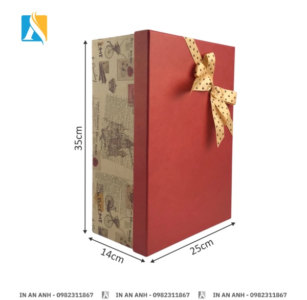 Hộp đựng quà thiết kế size theo yêu cầu