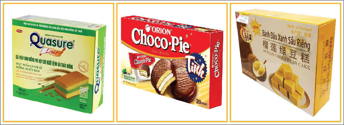 Mẫu hộp giấy đựng bánh kẹo đẹp