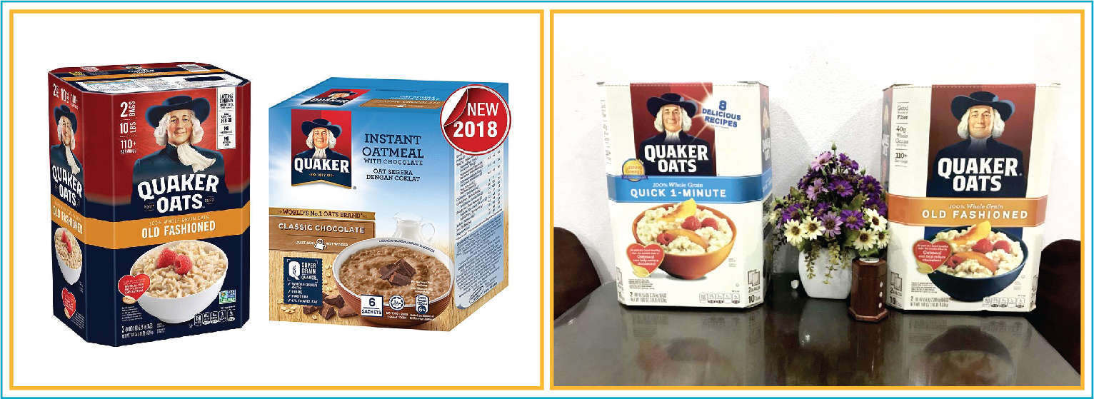 mẫu hộp giấy đựng yến mạch đẹp