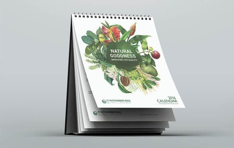 Chăm sóc sức khỏe người nhận “từ xa” bằng thực đơn rau củ quả được in trên lịch tết