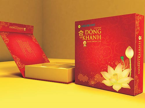 Mẫu in túi giấy bánh trung thu Đồng Khánh