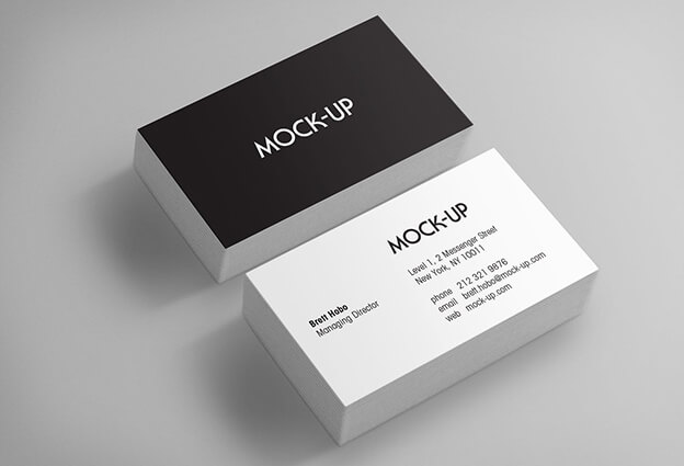 Name card dành cho quản lý - Mẫu số 1