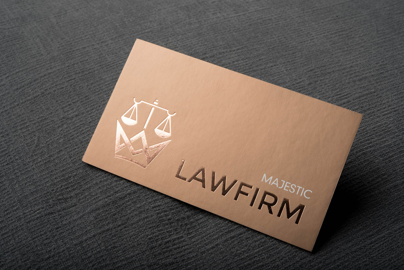 Name card dành cho luật sư - Mẫu số 2