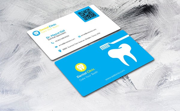 Name card dành cho nha sĩ - Mẫu số 1