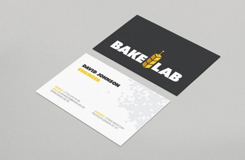 Name card dành cho kỹ sư - Mẫu số 1