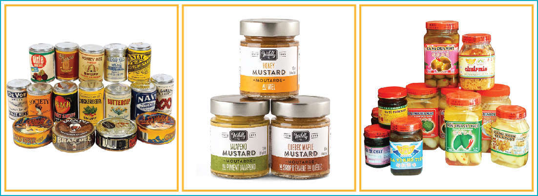 Mẫu nhãn mác dán hộp gia vị giá rẻ