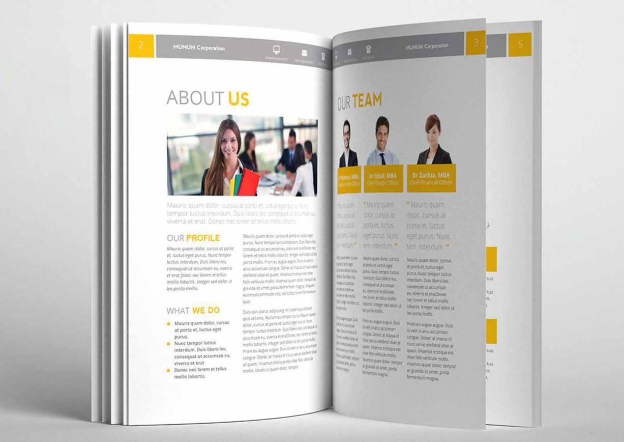 Mẫu profile sành điệu như một cuốn tạp chí