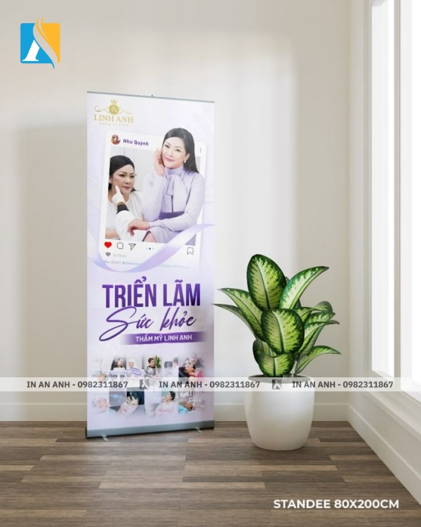 Mẫu standee spa, làm đẹp 3