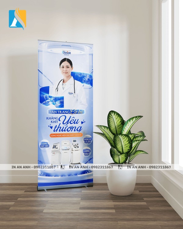 Mẫu standee spa, làm đẹp 2