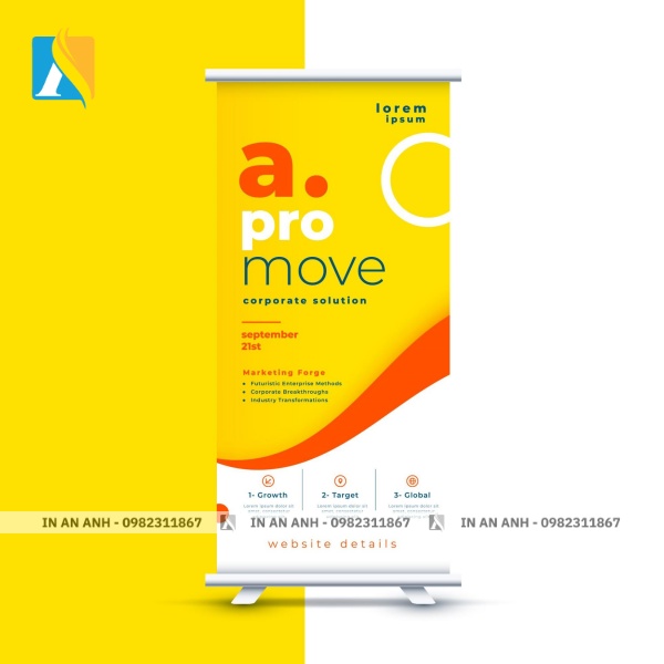 Mẫu standee hội thảo 6