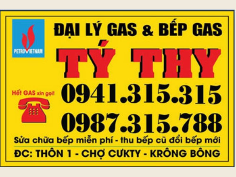 Mẫu tem dán bình gas tham khảo 1
