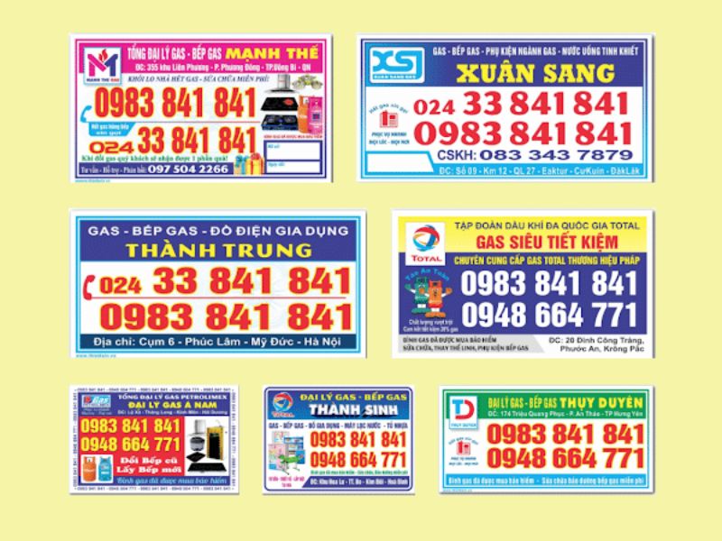 Mẫu tem dán bình gas tham khảo 3