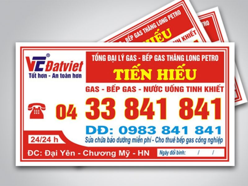 Mẫu tem dán bình gas tham khảo 7