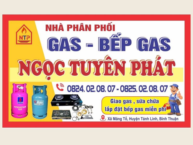 Mẫu tem dán bình gas tham khảo 8