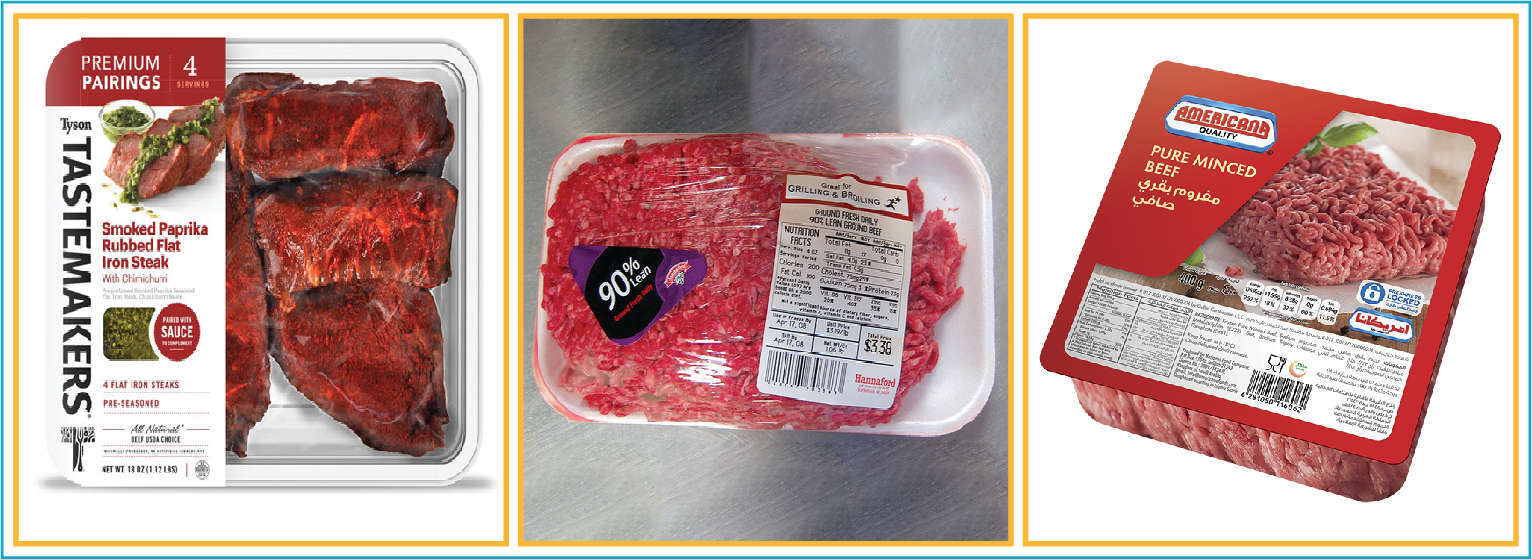 Mẫu tem nhãn dán thực phẩm đông lạnh