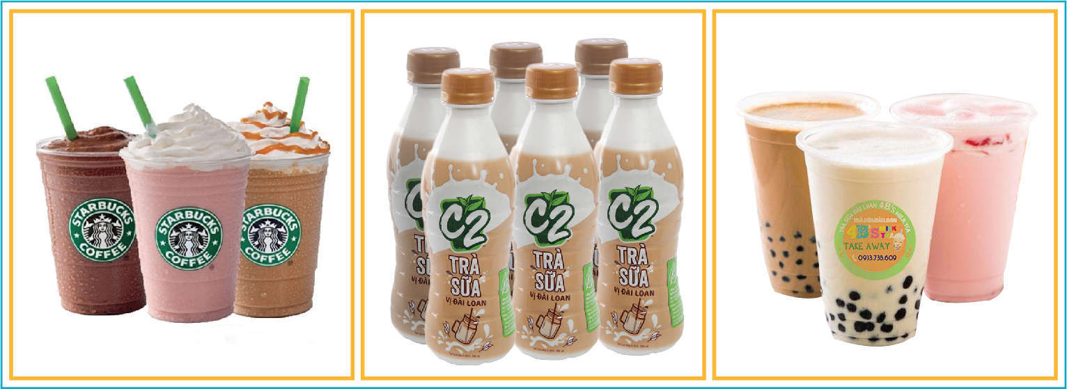 mẫu tem nhãn decal dán trà sữa đẹp
