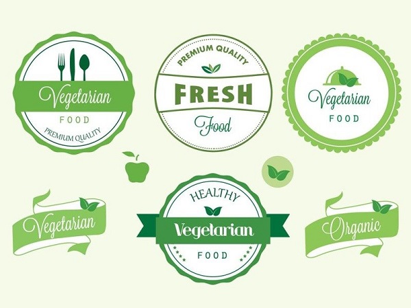 Tem tròn thiết kế đơn giản, màu sắc tươi tắn