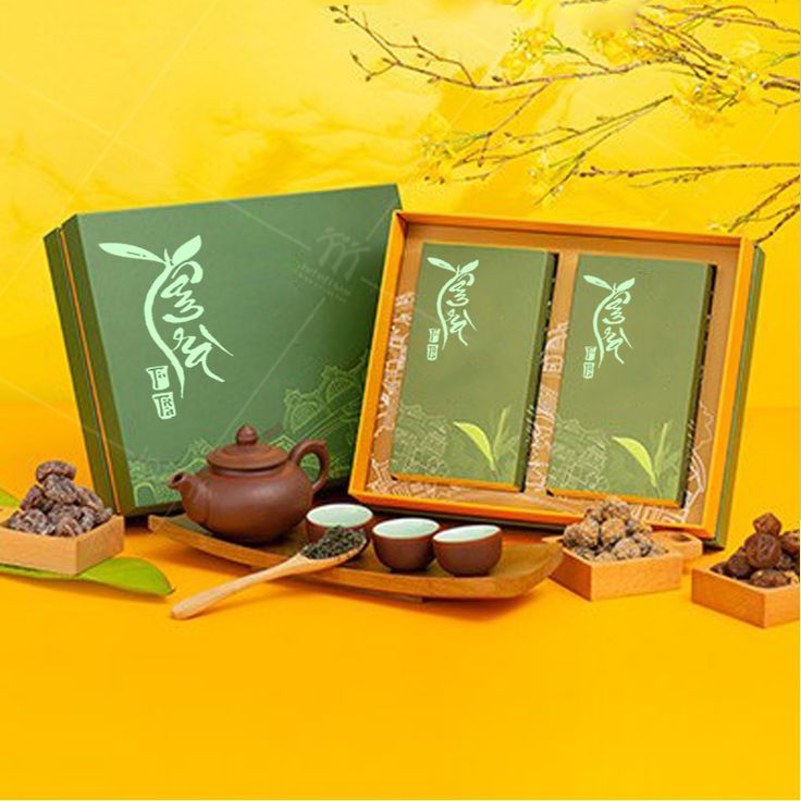 Hộp trà thiết kế sang trọng