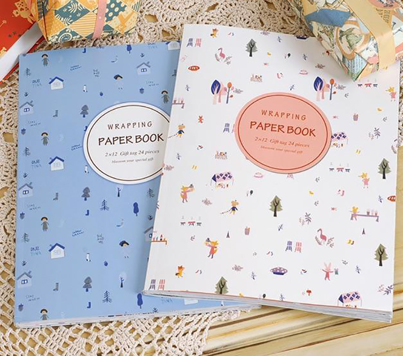 Những quyển sổ tay được trang trí bằng hình ảnh tranh vẽ luôn đẹp đến “nao lòng”