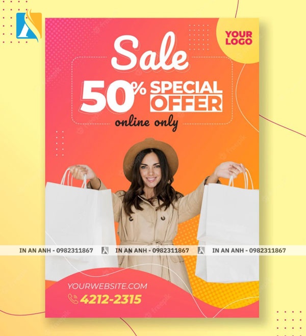 Mẫu tờ rơi khai trương shop thời trang 2