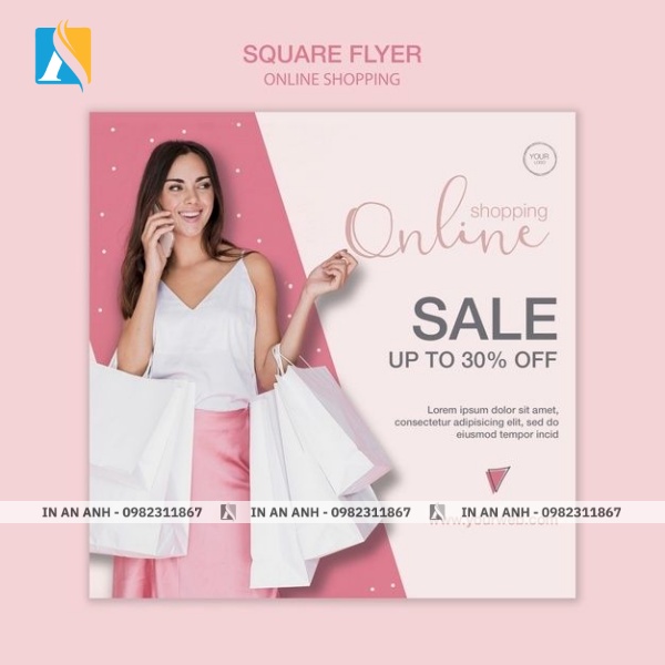 Mẫu tờ rơi khai trương shop thời trang 9