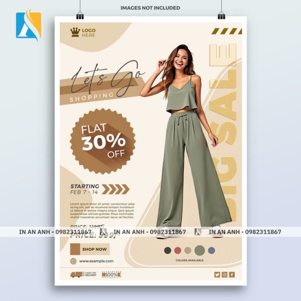 Mẫu tờ rơi khai trương shop thời trang 8