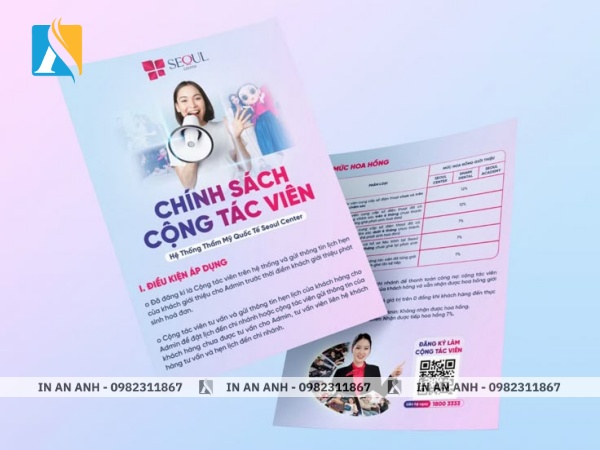 Mẫu tờ rơi khai trương spa, thẩm mỹ viện 8