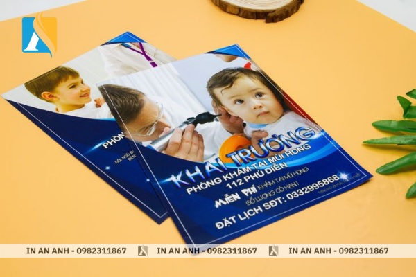 Mẫu tờ rơi khai trương phòng khám, nha khoa 4