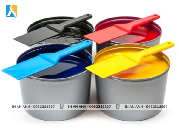 Mực in offset dạng đặc thường in trên những chất liệu đặc thù