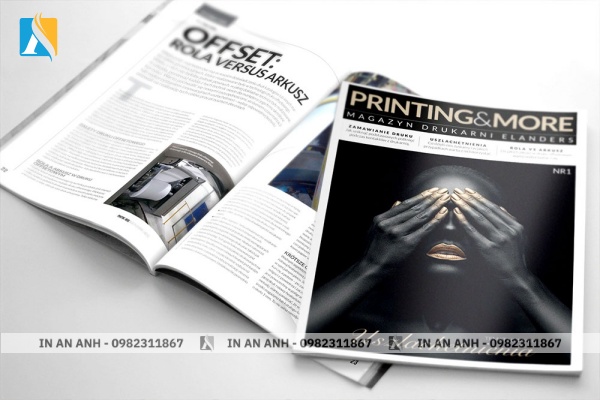 Tạp chí in bằng công nghệ in offset