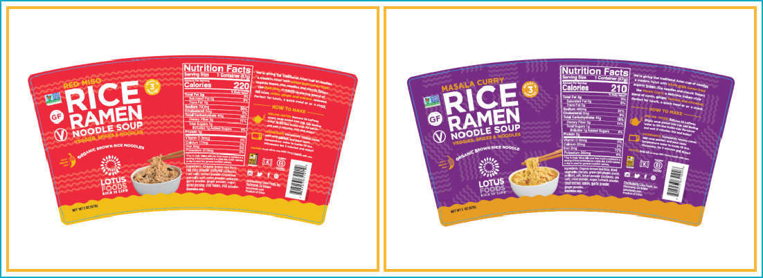 nhãn dán bao bì mì gói đẹp