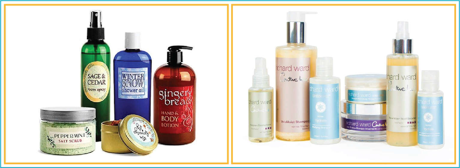 Nhãn mác dán mỹ phẩm đẹp