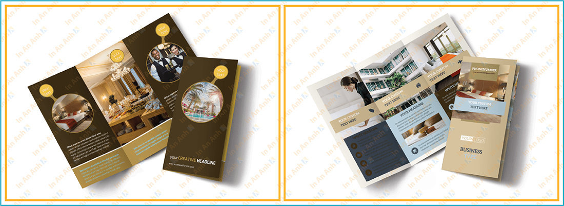 những mẫu brochure khách sạn cao cấp