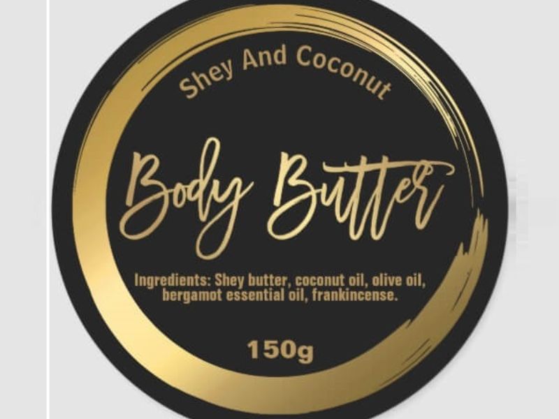 Những mẫu tem kem body đẹp tham khảo 7