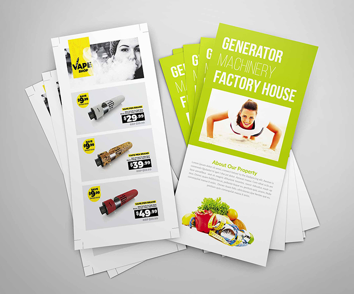 Hình Ảnh Mẫu Tờ Rơi Thu Hút