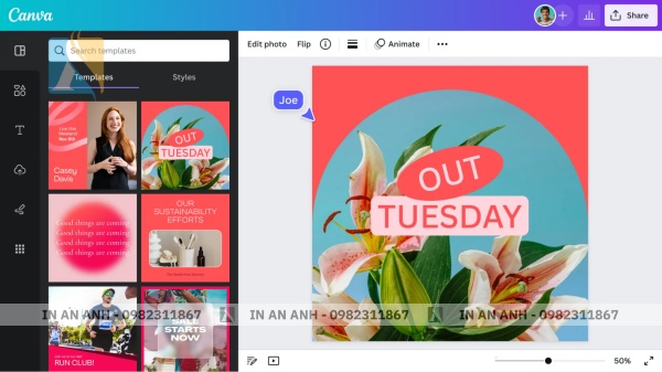 Canva là phần mềm thiết kế sticker phù hợp cho người mới bắt đầu thiết kế