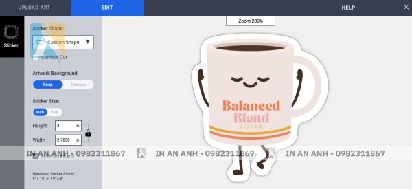 Các phần mềm thiết kế sticker sẽ cung cấp đa dạng nhiều mẫu