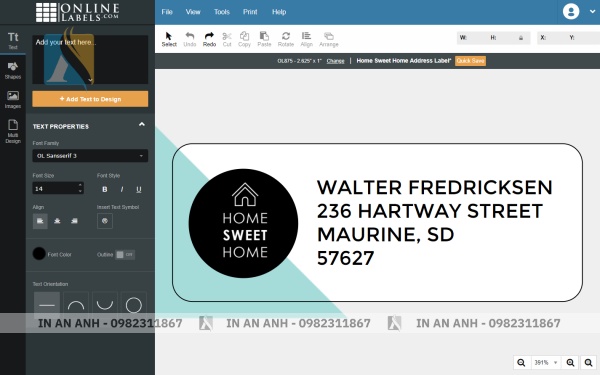 Maestro Label Designer là một công cụ thiết kế nhãn trực tuyến