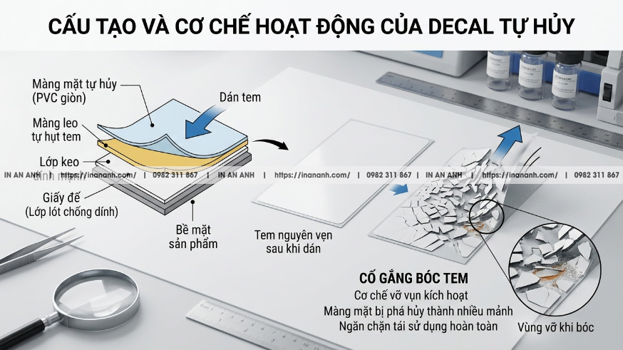 Phân Tích Cấu Trúc Vật Lý Và Điều Kiện Kích Hoạt Của Decal Vỡ