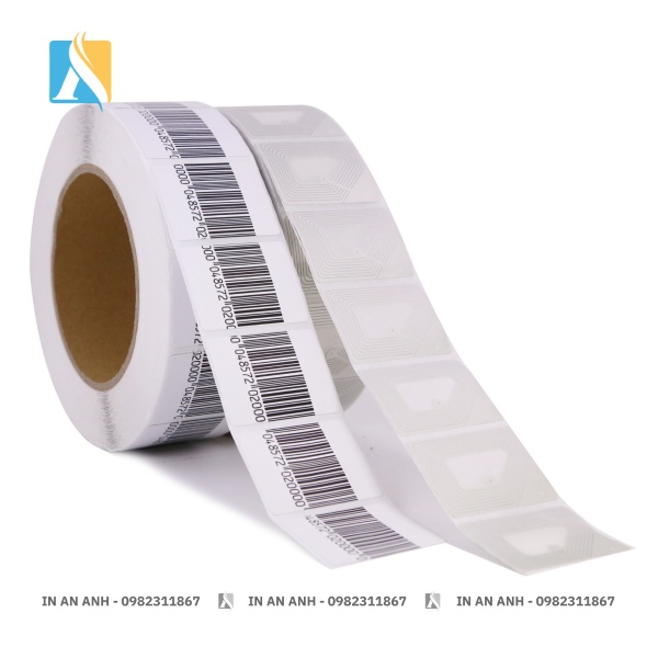 Tem từ mềm được thiết kế với một chip từ bên trong lớp giấy bảo vệ