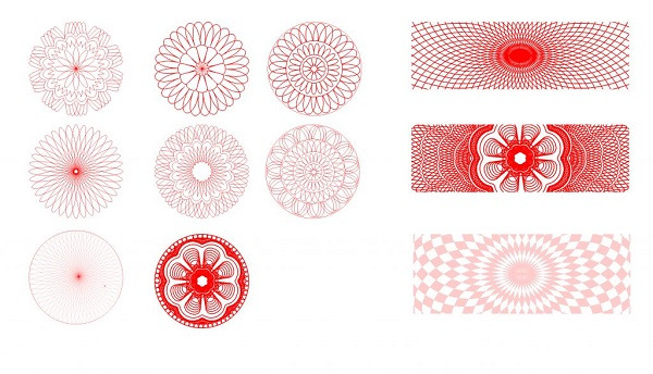 Tem bảo hành có bố cục cân đối và màu sắc hài hòa