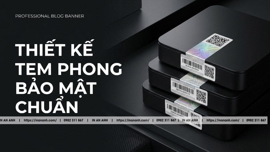 Thiết kế tem decal vỡ chuẩn, Bố cục, mã số seri, vi văn